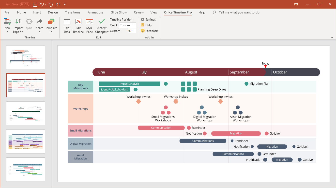 timeline tool for mac